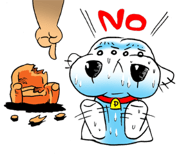 Cha-ngae dog doll sticker #6007103