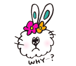 Rabbit HANA sticker #6007229