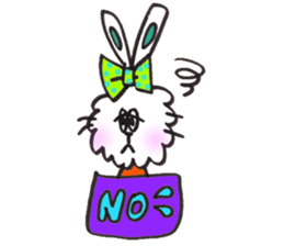 Rabbit HANA sticker #6007241