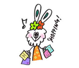 Rabbit HANA sticker #6007242