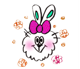 Rabbit HANA sticker #6007248