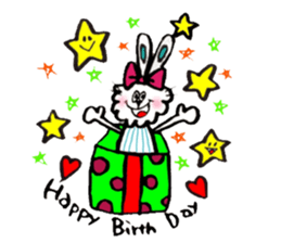 Rabbit HANA sticker #6007254
