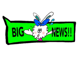 Rabbit HANA sticker #6007255