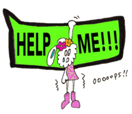 Rabbit HANA sticker #6007256