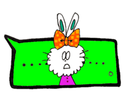 Rabbit HANA sticker #6007257