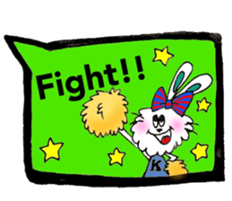 Rabbit HANA sticker #6007260