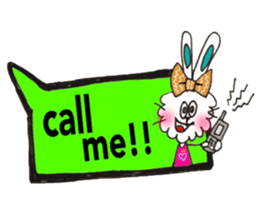 Rabbit HANA sticker #6007263