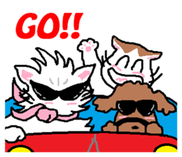 Carl & Vivi & Chas sticker #6007443