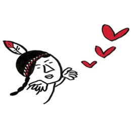 Native American style sticker #6007507