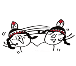 Native American style sticker #6007542