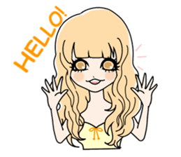 night girls selection sticker #6007664