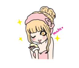 night girls selection sticker #6007667