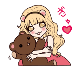 night girls selection sticker #6007678