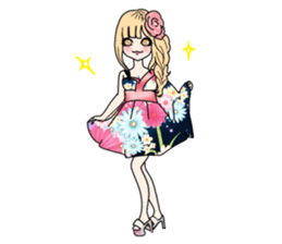 night girls selection sticker #6007688