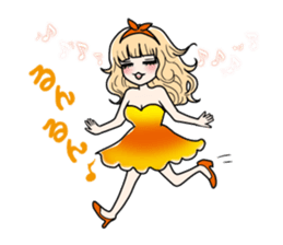 night girls selection sticker #6007691