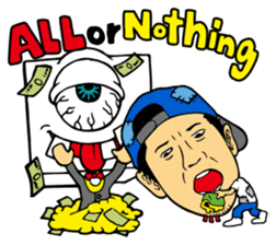 RISKY DICE~THE DEADLY SOUND~ sticker #6008107