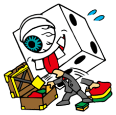 RISKY DICE~THE DEADLY SOUND~ sticker #6008109