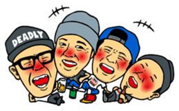 RISKY DICE~THE DEADLY SOUND~ sticker #6008134