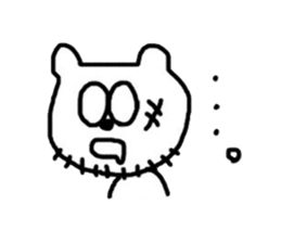 KUMAMODOKI. sticker #6008470