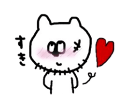 KUMAMODOKI. sticker #6008490