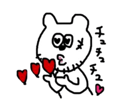 KUMAMODOKI. sticker #6008491