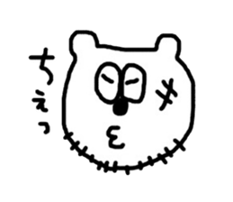 KUMAMODOKI. sticker #6008501