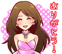 the charismatic hostess Ageha-chan sticker #6008786