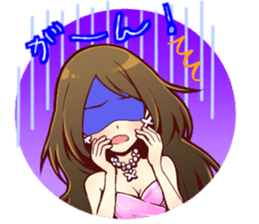the charismatic hostess Ageha-chan sticker #6008787