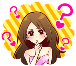 the charismatic hostess Ageha-chan sticker #6008789