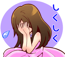 the charismatic hostess Ageha-chan sticker #6008790