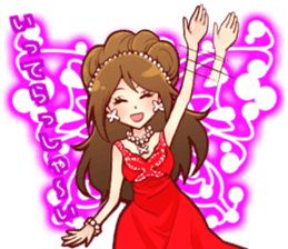the charismatic hostess Ageha-chan sticker #6008794