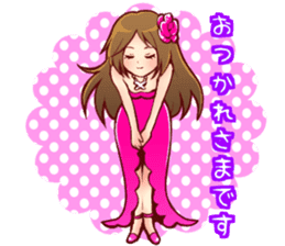 the charismatic hostess Ageha-chan sticker #6008796