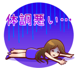 the charismatic hostess Ageha-chan sticker #6008800