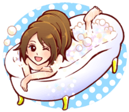 the charismatic hostess  Ageha-chan sticker #6008801
