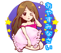 the charismatic hostess Ageha-chan sticker #6008802