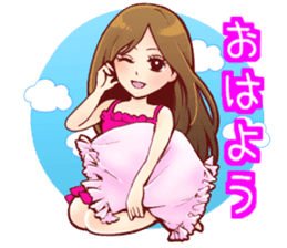 the charismatic hostess Ageha-chan sticker #6008803