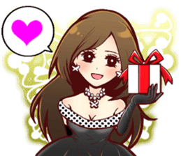 the charismatic hostess Ageha-chan sticker #6008812