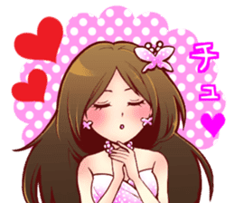 the charismatic hostess Ageha-chan sticker #6008816