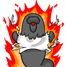 Manatee family - Daddy & Kiddy sticker #6009011