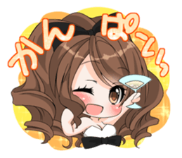 Pretty girls sticker sticker #6009029