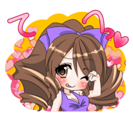 Pretty girls sticker sticker #6009033