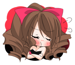 Pretty girls sticker sticker #6009051