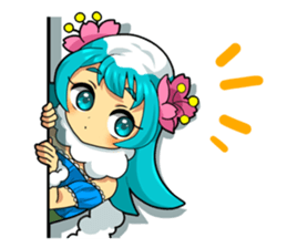 Yamanashi girls! (English version) sticker #6009119