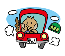 Sparrow Uncle sticker #6009202