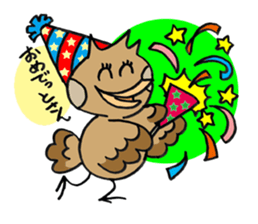 Sparrow Uncle sticker #6009208