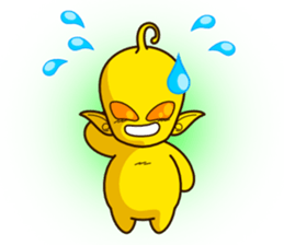 I am Little Greys2 sticker #6009310