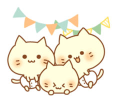 Congratulation cats sticker sticker #6009420