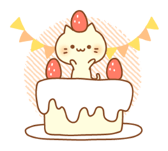 Congratulation cats sticker sticker #6009423