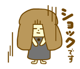 Daily conversation Azuki chan sticker #6009623