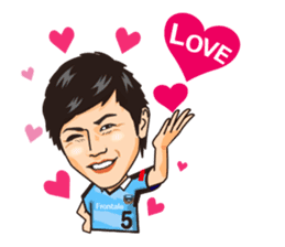 KAWASAKI FRONTALE 2015 PLAYERS STICKER sticker #6009641